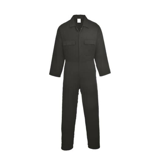 LAND & WILDLIFE WARRIOR STUD FRONT COVERALL BLACK S