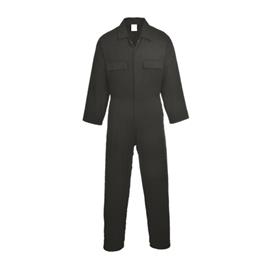 ENGINEERING WARRIOR STUD FRONT COVERALL BLACK S