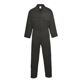 AGRICULTURE WARRIOR STUD FRONT COVERALL BLACK S