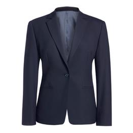 CANNES LADIES TAILORED FIT JACKET NAVY 10 LONG