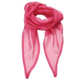 PREMIER COLOURS CHIFFON SCARF FUCHSIA