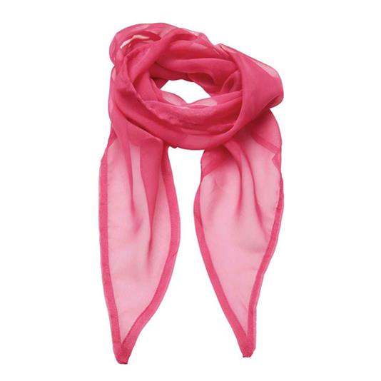 PREMIER COLOURS CHIFFON SCARF FUCHSIA