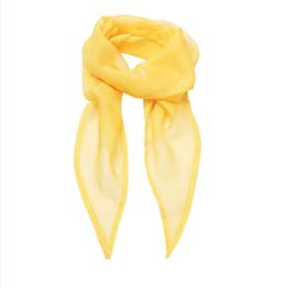 PREMIER COLOURS CHIFFON SCARF SUNFLOWER